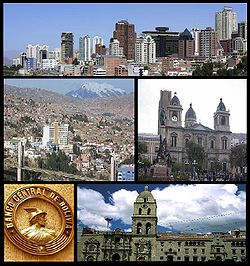 Photo of the city of Nuestra Se&ntilde;ora de La Paz